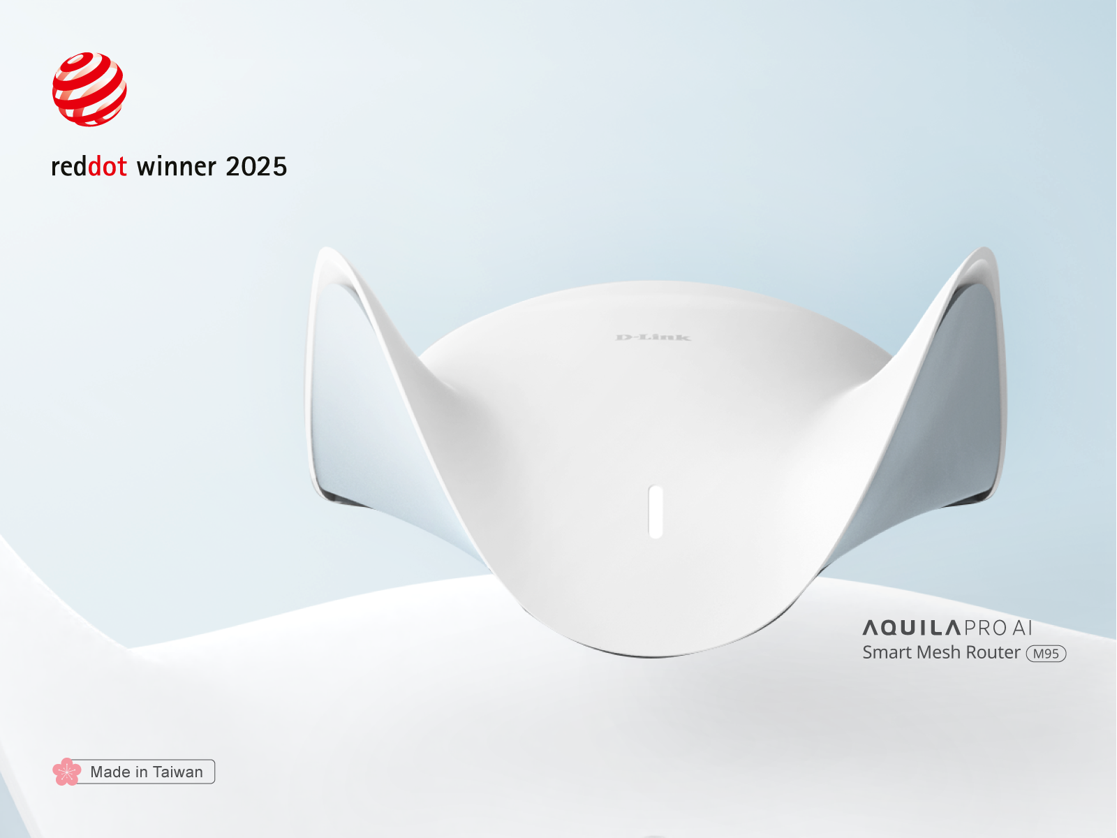 D-Link AQUILA PRO AI M95 Wins Red Dot Design Award 2025 Redefining